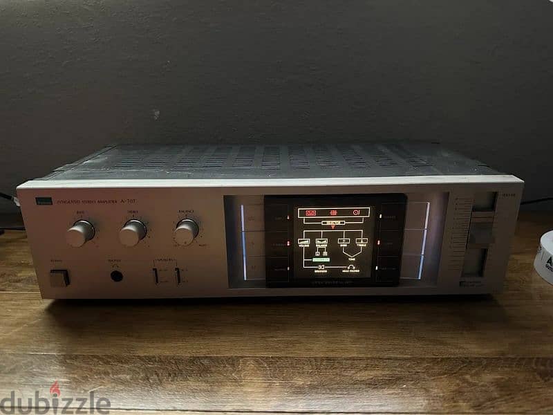 1980. vintage classic hifi stereo integrated amplifier made in japan 1