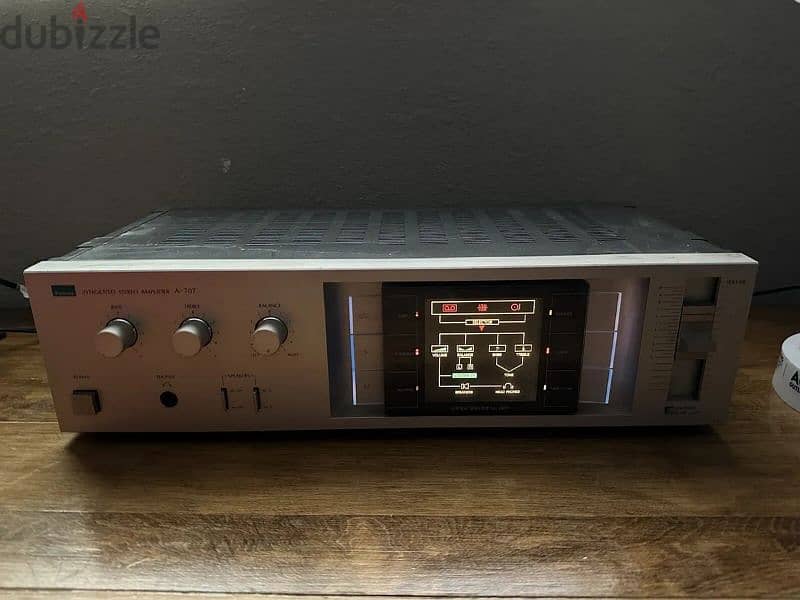 1980. vintage classic hifi stereo integrated amplifier made in japan 4
