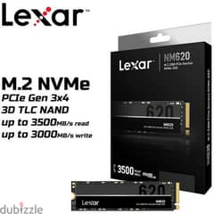 Brand New Lexar NM620 512GB SSD NVME