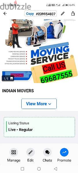 INDIANS PACK @ MOVERS 0