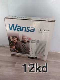 2 Nos. Oil heaters