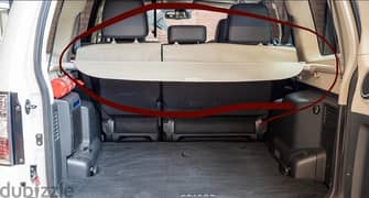 pajero trunk cover used
