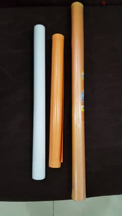 Brown/ White Stick type Book Rolls