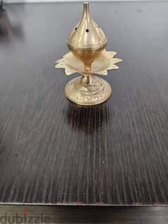 3 piece Brass Incense stick holder