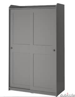 Wardrobe with sliding doors - IKEA