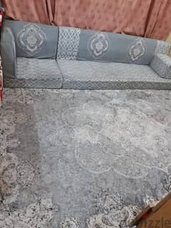 Sofa and carpet for sale
