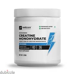 wellcore creatine monohydrate for sale 250gm