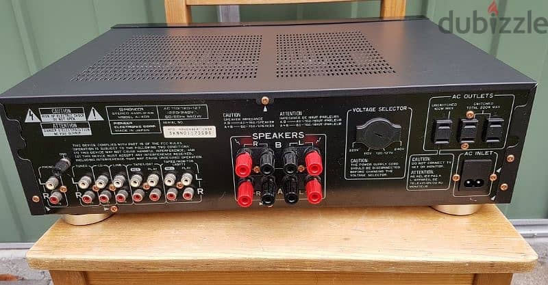 pioneer stereo integrated amplifier made in japan 2