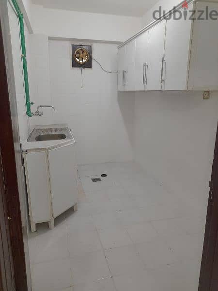 للابجار شقه في ميدان حولي ق١١ تتكون من ٢ غرفه صاله حمام مطبخ ٢٣٠ دك 4
