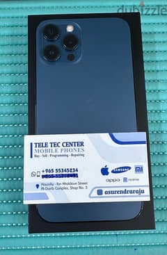 iPhone 12 Pro Max 5G 256 GB Blue Used ! battery health 99%!