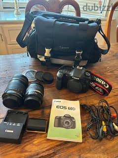 Canon EOS 60D Camera with lens for sale