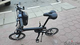 mi qicycle electric folding bike