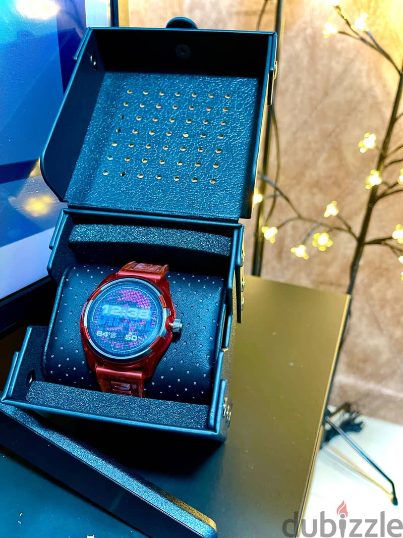 BRAND NEW Diesel Fadelite Smartwatch [RED]-(Limited Edition) 1