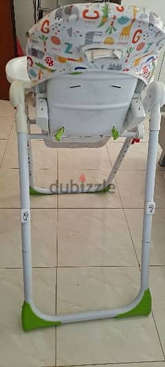 Baby high chair for sell. good condition. . Brand: mothercare