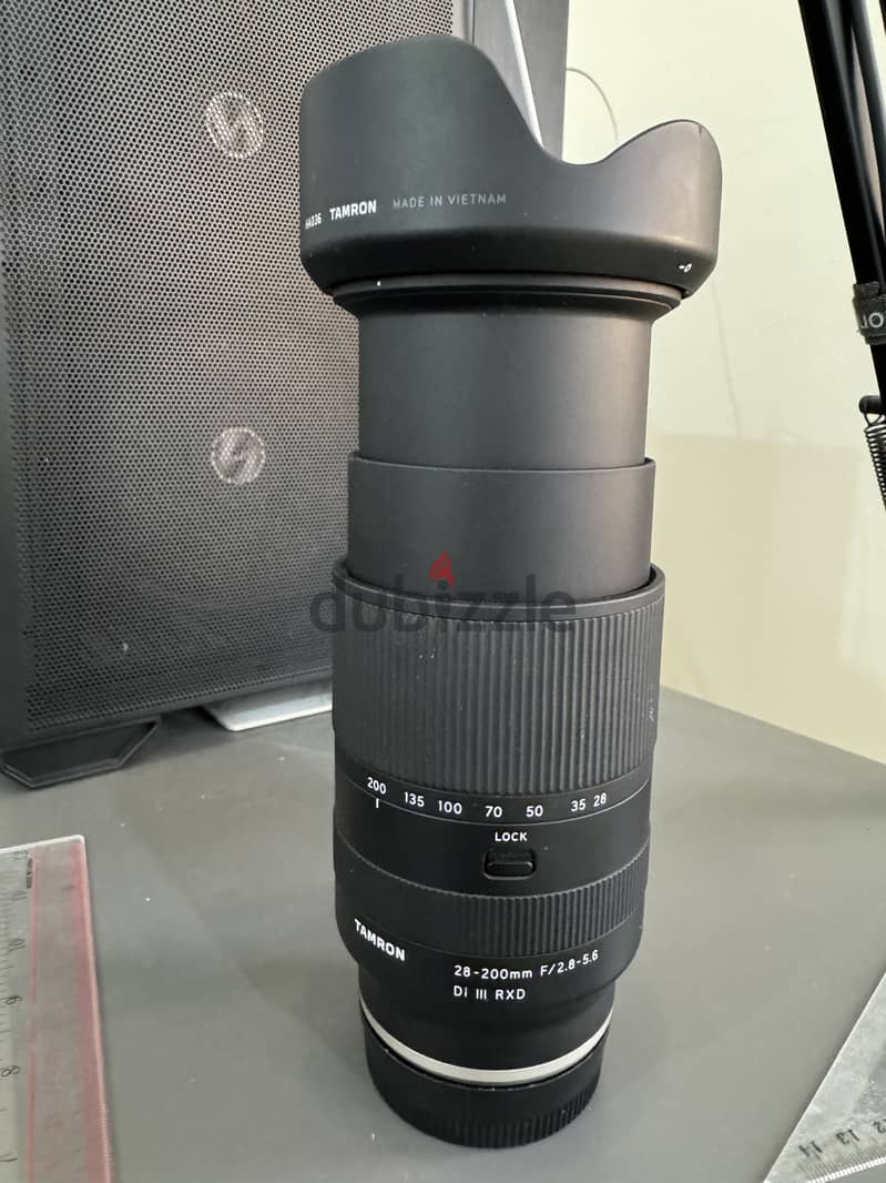 Tamron lens for sony. 28-200mm f2.8-5.6 2