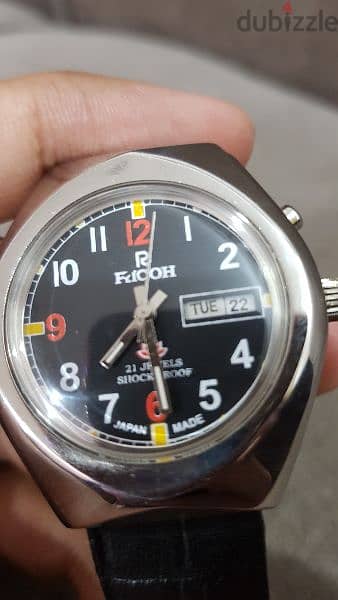 Ricoh vintage watch automatic 2