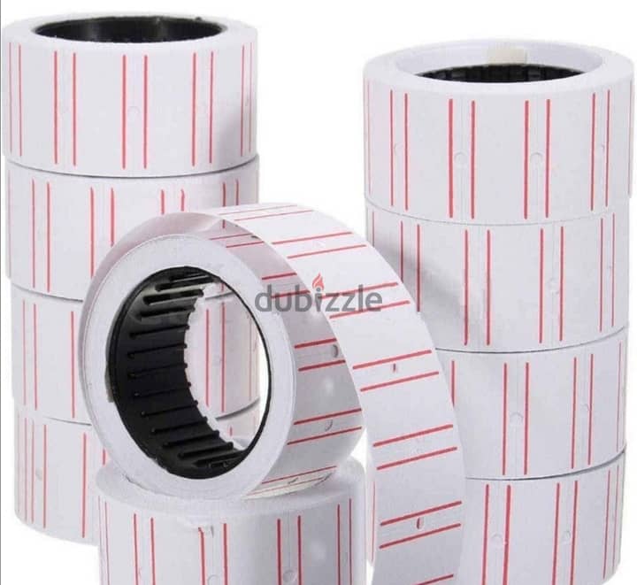 Barcode, thermal paper & price tag roll for restaurant shop 1