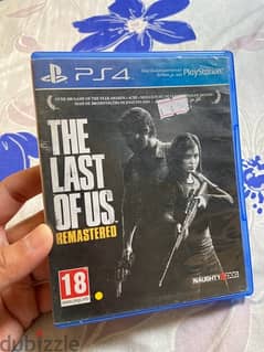 The Last Of Us Remastered- PS4 PS5 game for sale
