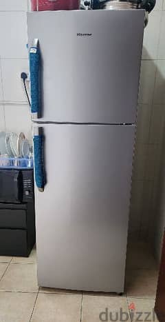 Hisense fridge for sale in Salmiya. 420 ltrs. available from April 20.