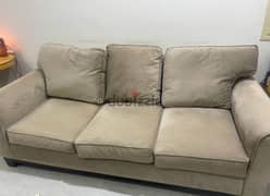 Urgent sale: Three-seater sofa available