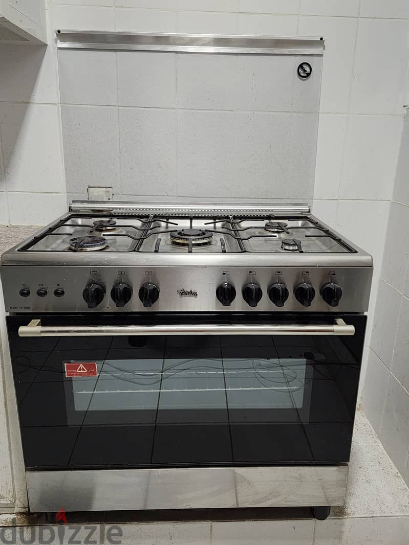 Terim Italian 5 Burner Cooking Range with Electric Oven 1