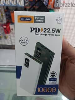 FAST CHARGING PD POWER BANK TYPEC& USB
