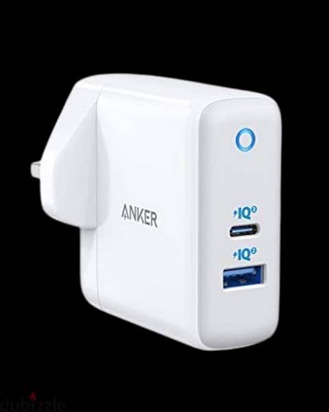 Anker PowerPort Atom III 2-Ports 45W Charger, WITH  2 cable 0