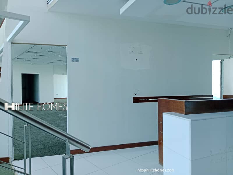 DUPLEX MODEL OFFICE FOR RENT IN QIBLA 7