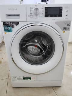whirlpool 10kg 6th sense steam care washing machine for sale