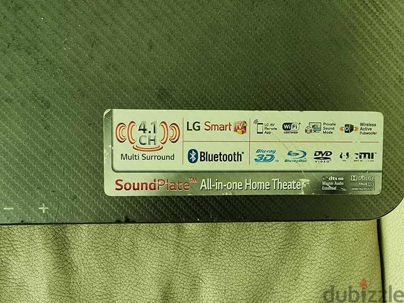 LG Soundplate blueray dvd soundbar only for sale 2
