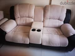 Reclinable Twin Sofa / Chairs (02 Chairs together)