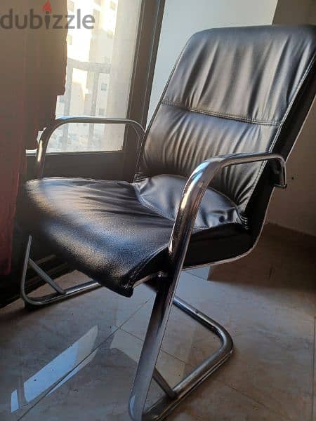Stainless Steel Guest Chair 0