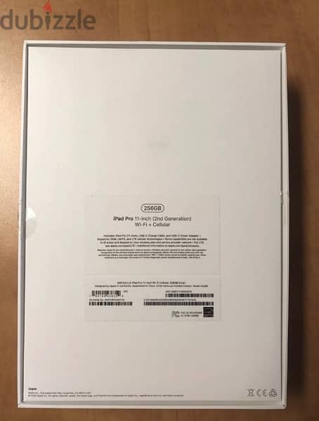 BRAND NEW Apple iPad Pro 11-inch 2nd Gen. 256GB 1