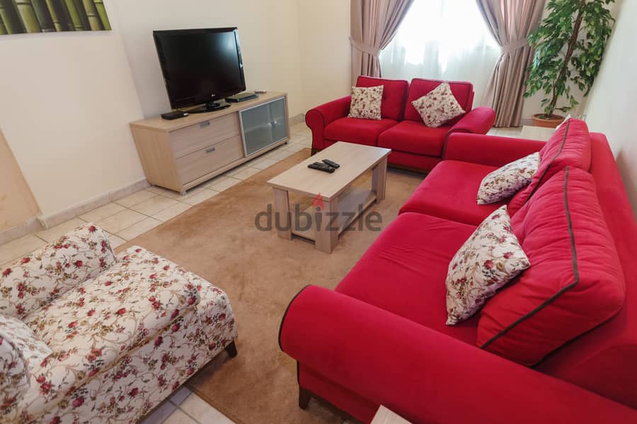 Salmiya – furnished, two bedroom apartment 1