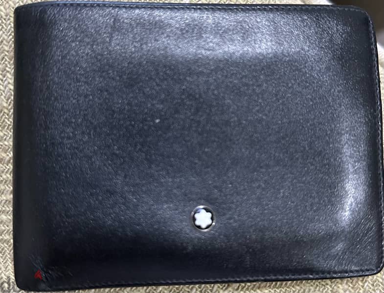 MontBlanc men wallet for sale clean very nute 1