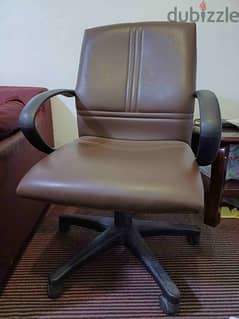 OFFICE CHAIR MEDIUM BACK, 360 degree rotate swivel chair 0