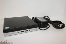 HP EliteDesk 800 G3 Mini PC i5-6500T Windows 10 Pro 256GB NVME 8GB RAM 0