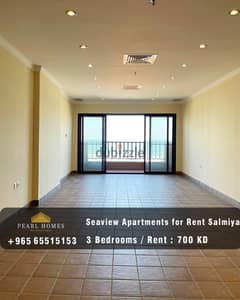 Apartments for Rent in Salmiya  Seaview