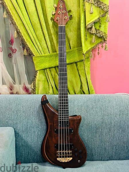 alembic 5 string bass guitar 1