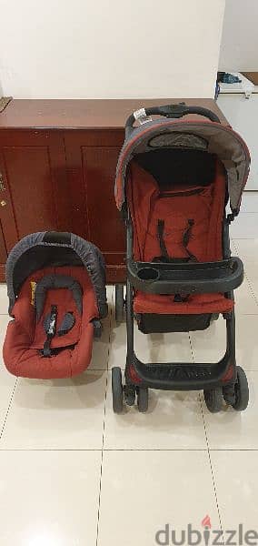 Stroller & carry cot 1