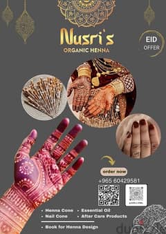Henna (Mehandi) Available