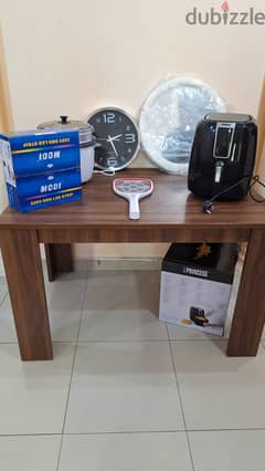 Dining Table, Mirror, Wall Clock LED Lights, Rice Cooker, Air Fryer 0