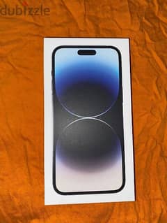Brand new sealed Apple iPhone 14 pro max 256gb space Black with Bill