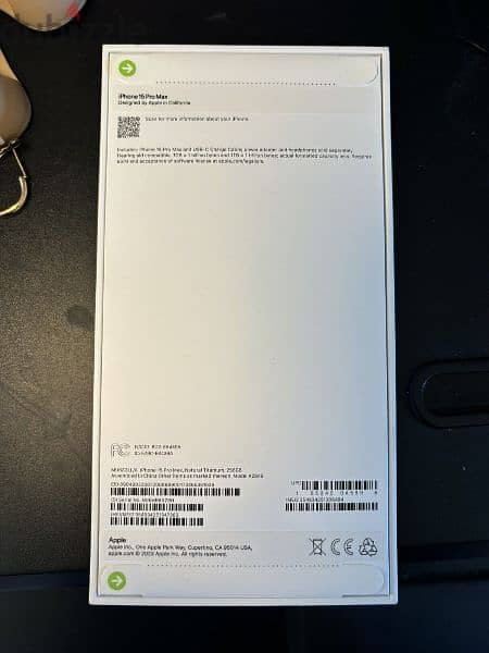 Sealed Apple iPhone 15 pro max 256gb Natural Tanitum one year warranty 1