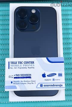 iPhone 15 Pro 5G 512 GB Blue titanium 1 Month Used Only !