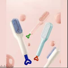 1pc Self-Cleaning Hair Brush