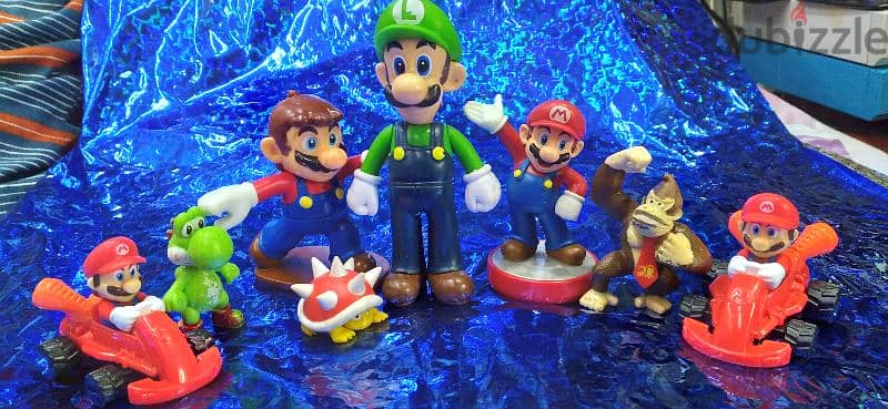 NINTENDO TOY FIGURES ALL IN ONE 1