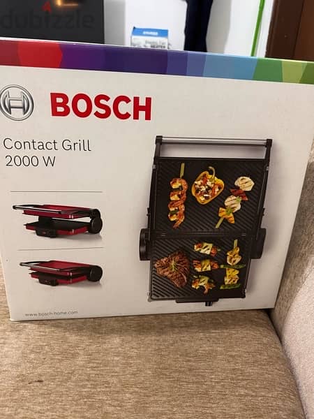 Bosch griller hardly used 2 months. leaving Kuwait so want to sell it. 2