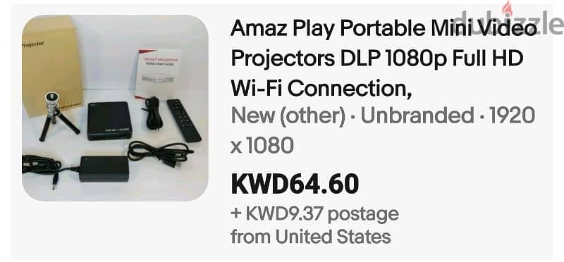 Portable Amaz-Play HD projector 3