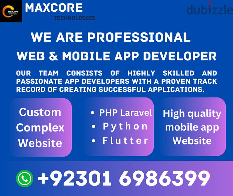 Mobile app development / Custom Website/ Android App /IOS App 2